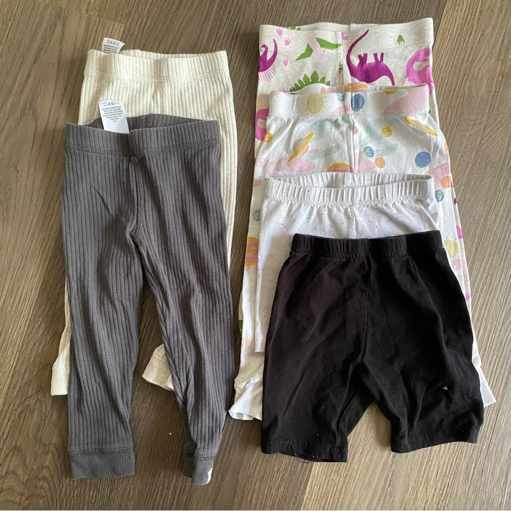 Colorful Baby Leggings Set